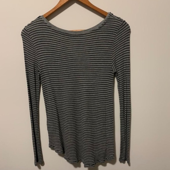 Striped Henley Top - Picture 3 of 4